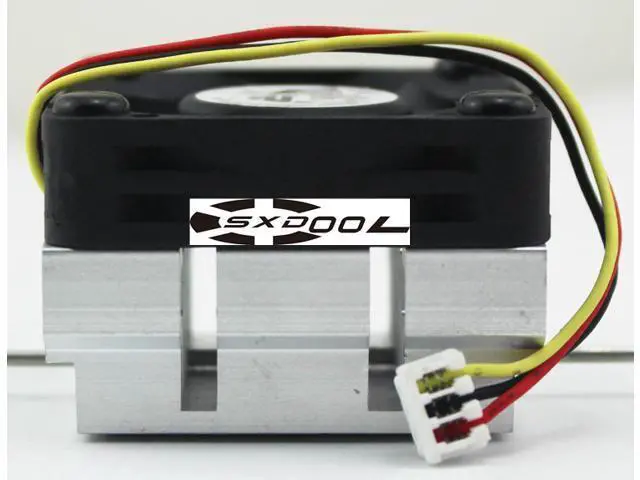 Alt view image 3 of 7 - Original Delta ASB0405HA-A 5V 0.16A Industrial PC North and South Bridge radiator FHSA4010S-1681 (fan & heat sink)