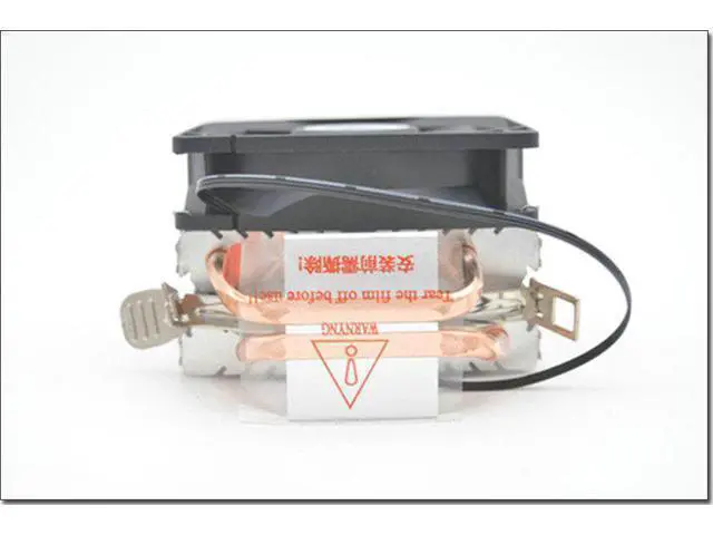 Alt view image 5 of 7 - New dual copper tube temperature control mute cpu fan for AMD AMD FM2 AM2 AM3 AM4 Intel 775 1150 1200 multi-platform CPU cooler
