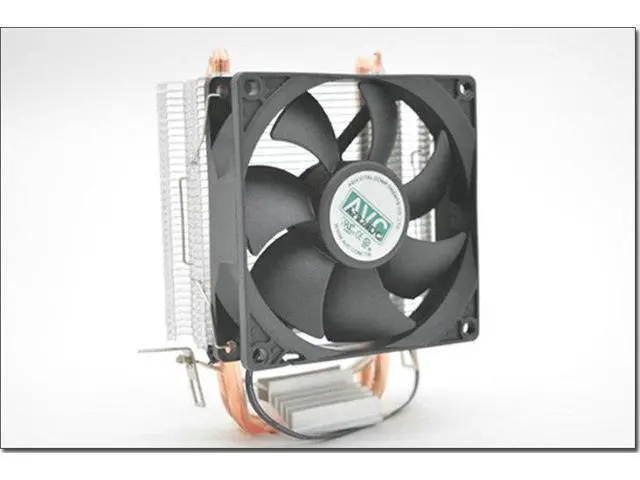 Alt view image 7 of 7 - New dual copper tube temperature control mute cpu fan for AMD AMD FM2 AM2 AM3 AM4 Intel 775 1150 1200 multi-platform CPU cooler