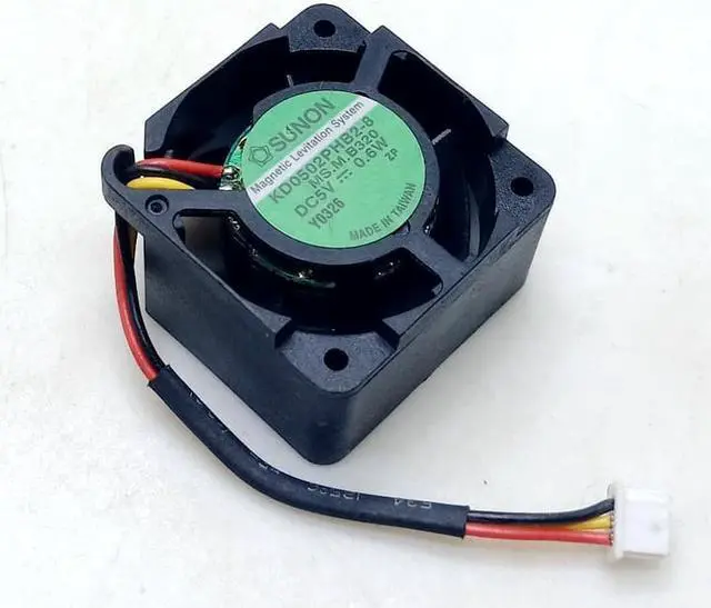 Alt view image 7 of 7 - KD0502PHB2-8 DC5V 0.6W 25x25x15MM 2.5cm 3Lines Tachometer Signal Cooling fan