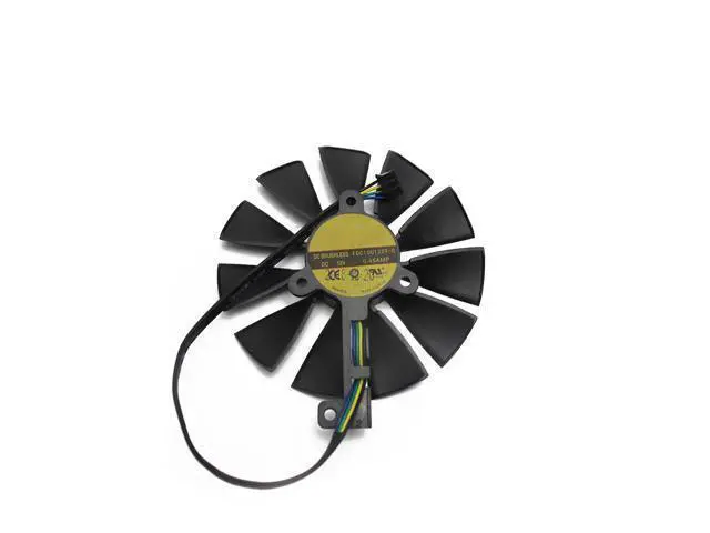 Alt view image 6 of 6 - 87mm FDC10U12S9-C 4Pin RTX2080 GPU Card Cooler Fans ASUS Gece RTX 2080 GAMING Card Fan