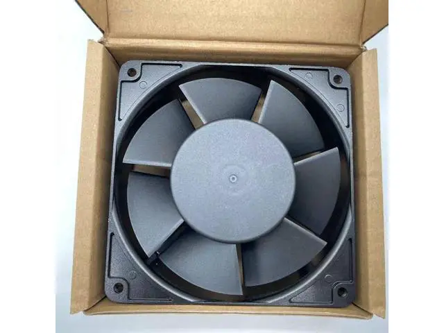 Alt view image 3 of 5 - FP-108-7 12738 AC220V 127mm 12.7cm 220V Dual Ball Bearing 127X127X38mm Industrial Case Cabinets Cooling Fan