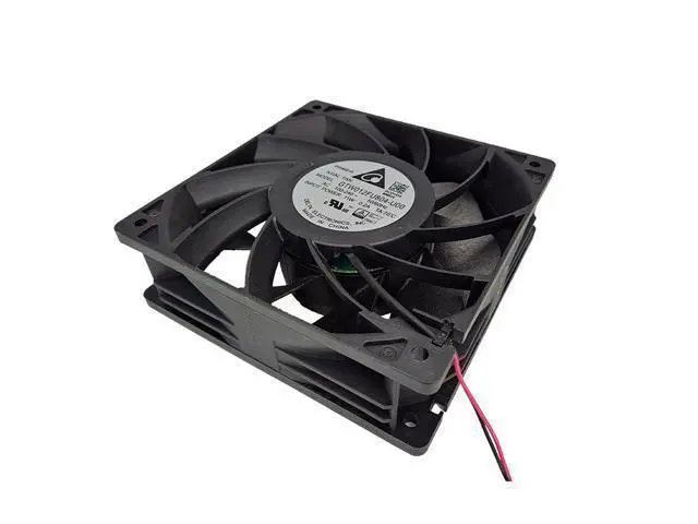 Alt view image 3 of 4 - IP54 High Speed AC Computer Cooling Fan 120mm 12cm New Delta GTW012FU804-U00 AC 100-230V 11W 12038 120X120X38mm 4200RPM 145CFM