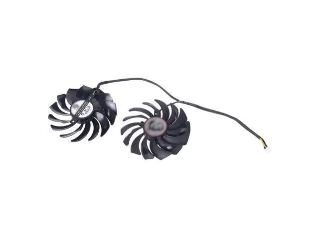 Alt view image 2 of 6 - 1 pair PLD10010S12HH FOR MSI Radeon RX480 580 GTX1080Ti 1070 Graphics Card Cooler Fan 12V