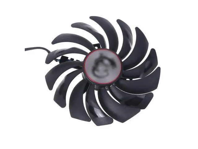 Alt view image 6 of 6 - 1 pair PLD10010S12HH FOR MSI Radeon RX480 580 GTX1080Ti 1070 Graphics Card Cooler Fan 12V