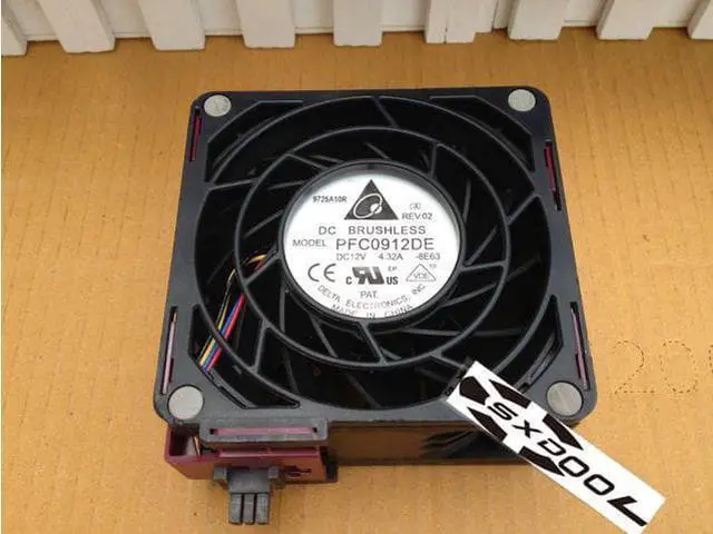 Main image of For HP 519559-001 ML370 DL370 G6 cooler 492120-001 server fan Delta PFD0912DE DC12V 4.32A