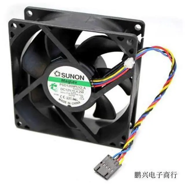 Main image of For DELL 7010 9010 7020 9020 T1600 T1650 T1700 MT case fan WC236 SUNON PSD1209PLV2-A DC 12V 4.2W 4-wire