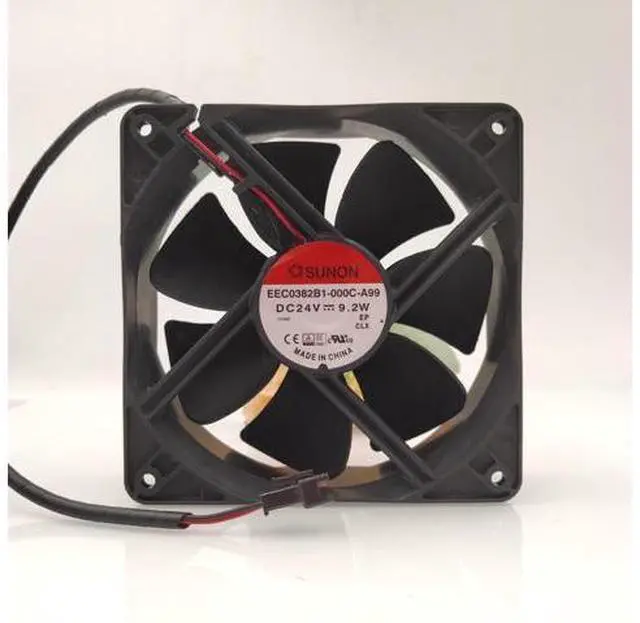Main image of 120mm 12cm 24VDC Cooling Fan,for SUNON EECO382B1-000C-A99 24V 9.2W 120X120X38mm 12038 Server Inverter Cabinets Case Fan