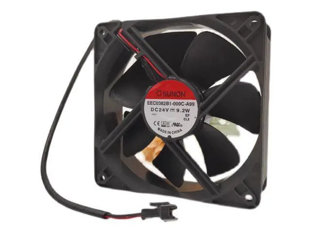 Alt view image 4 of 4 - 120mm 12cm 24VDC Cooling Fan,for SUNON EECO382B1-000C-A99 24V 9.2W 120X120X38mm 12038 Server Inverter Cabinets Case Fan