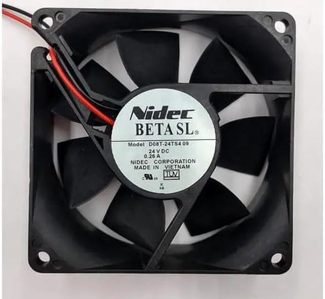 Main image of D08T-24TS4 09 24v 0.26A 8cm Nidec 8025 high air volume inverter chassis fan