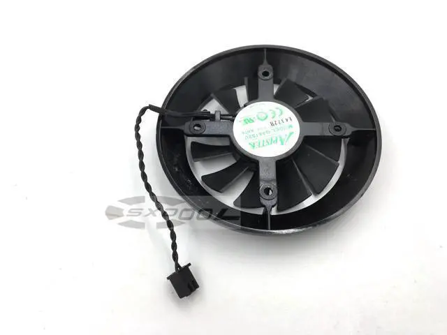 Alt view image 2 of 5 - For NVIDIA GTX650 GTX1050TI graphics card fan round ball bearing fan GA61S2U 12V