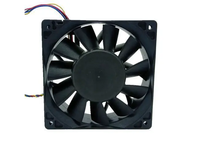 Alt view image 2 of 4 - D12BM-12D For YLFan 12038 12V 4-Pin PQM Temperature Control Cooling Fan 12cm Max Airflow Rate Fan 2.3A