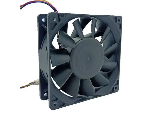 Alt view image 3 of 4 - D12BM-12D For YLFan 12038 12V 4-Pin PQM Temperature Control Cooling Fan 12cm Max Airflow Rate Fan 2.3A