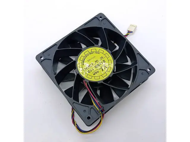 Alt view image 4 of 4 - D12BM-12D For YLFan 12038 12V 4-Pin PQM Temperature Control Cooling Fan 12cm Max Airflow Rate Fan 2.3A