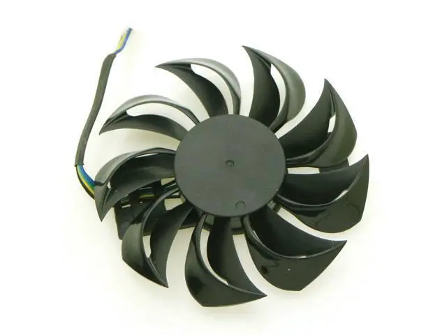 Alt view image 2 of 5 - 75mm APISTEK GA81B2U -PFTA 12V 0.38A 4Pin VGA Fan For RX560 RX460 Dataland POWERCOLOR RX cooler