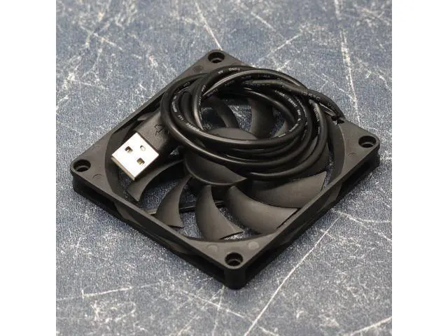 Alt view image 2 of 3 - POWER LOGIC power PLA08010S05L 5V 0.15A 8 cm 8010 USB connector cooling fan