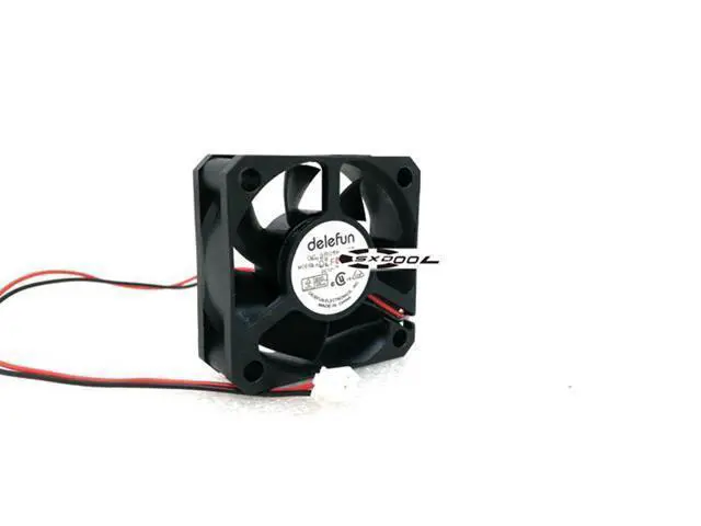 Alt view image 2 of 3 - DELEFUN DLF0512LB 5020 5cm 12V DC mute double ball cooling industrial amplifier power supply equipment fan