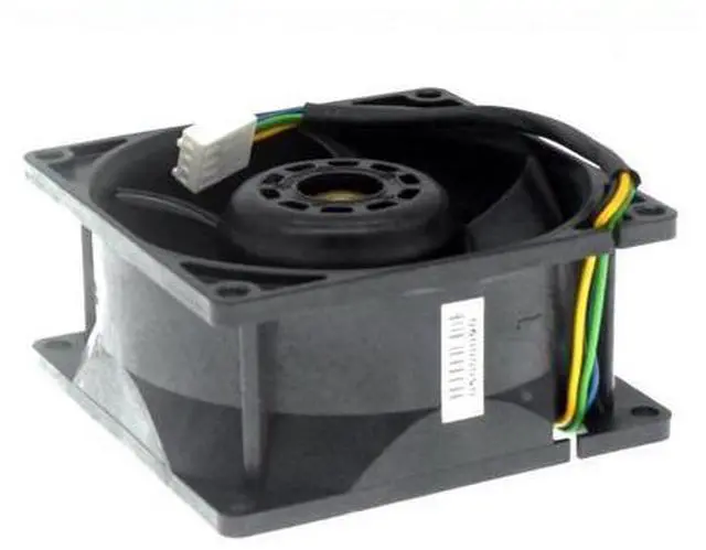 Alt view image 2 of 5 - High Speed 12V Ball Bearing Cooling Fan 80mm X 80mm X 38mm 9GA0812P1G641 1.2A 9950RPM,for Miner Fan Powerful Cooler