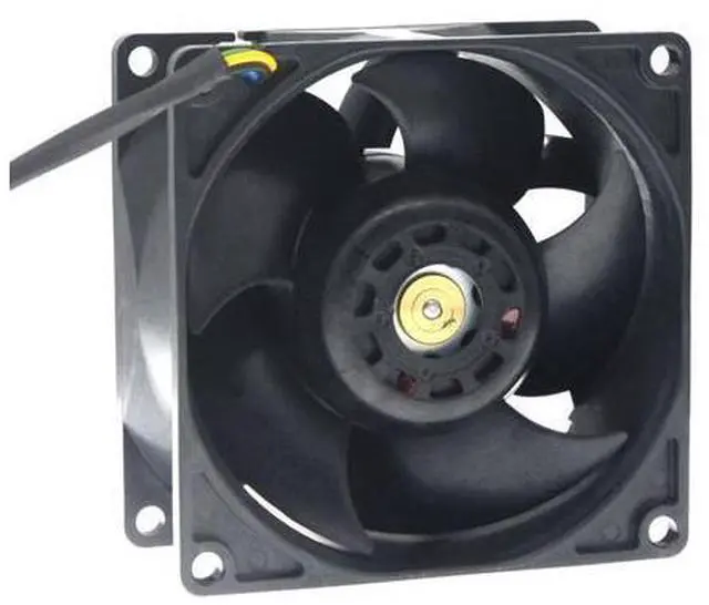Alt view image 5 of 5 - High Speed 12V Ball Bearing Cooling Fan 80mm X 80mm X 38mm 9GA0812P1G641 1.2A 9950RPM,for Miner Fan Powerful Cooler