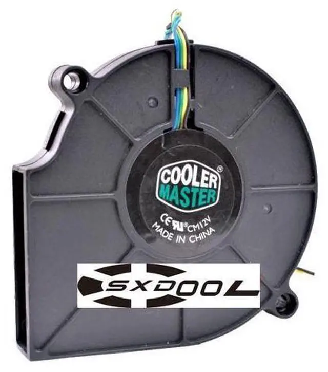Main image of Original FD7015H12D 12V 0.43A dual ball high air volume IU server blower fan FIRSTDO 7 cm 7515 turbo fan dual ball 4-wire PWM speed control