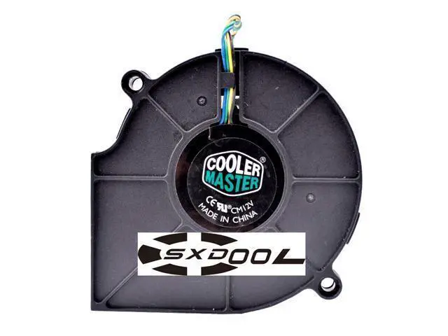 Alt view image 2 of 4 - Original FD7015H12D 12V 0.43A dual ball high air volume IU server blower fan FIRSTDO 7 cm 7515 turbo fan dual ball 4-wire PWM speed control