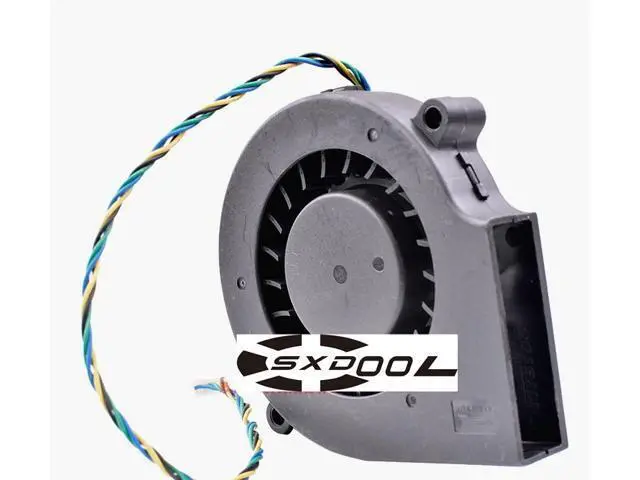 Alt view image 3 of 4 - Original FD7015H12D 12V 0.43A dual ball high air volume IU server blower fan FIRSTDO 7 cm 7515 turbo fan dual ball 4-wire PWM speed control