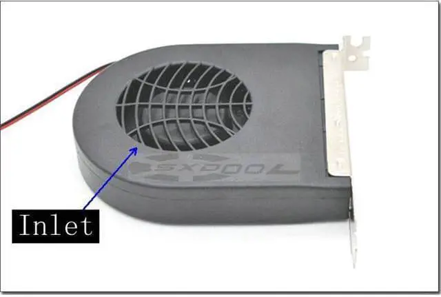 Alt view image 4 of 7 - New turbo fan PCI graphics card exhaust fan server chassis cooling fan high air volume Molex 4D plug