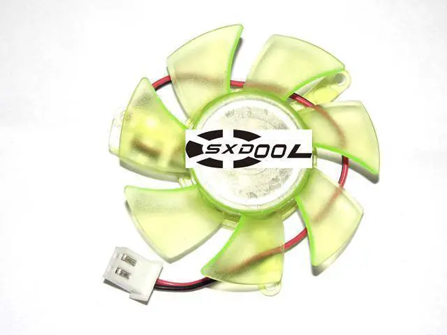 Alt view image 2 of 2 - Power Logic PLD05010S12H 12V 0.2A 2 wires 2 pins vga fan graphics card cooler