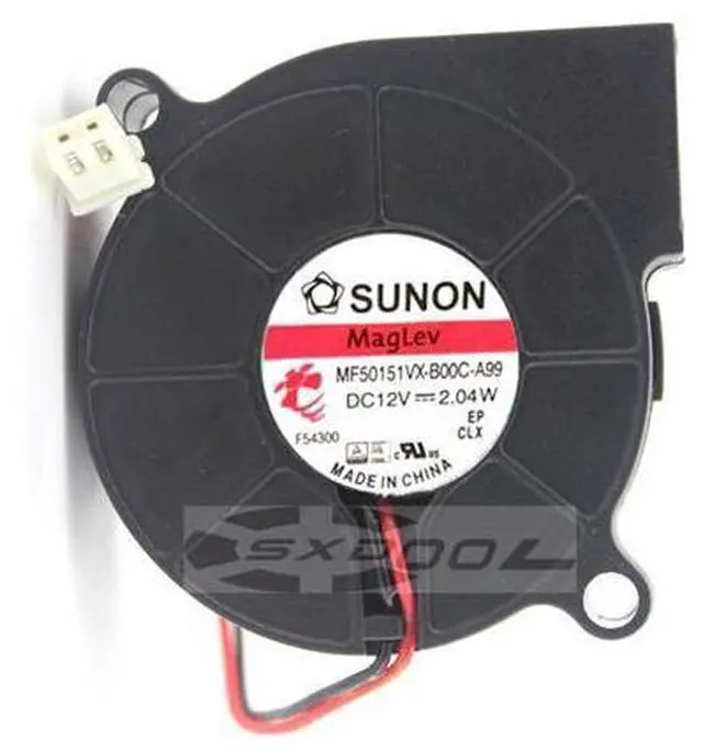 Main image of New original SUNON MF50151VX-B00C-A99 DC12V 5015 5CM 50mm x 15mm Purifier ventilation blower, projector fan, cpu cooler