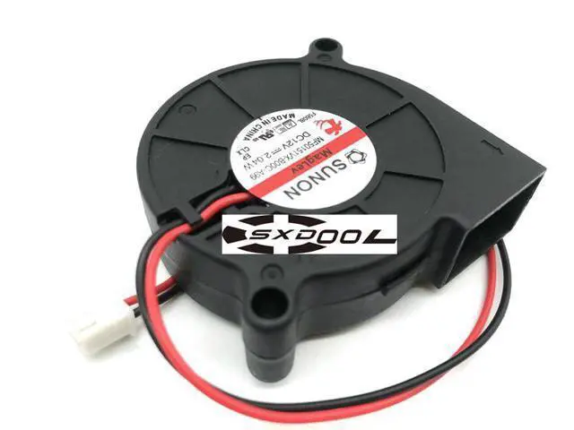 Alt view image 3 of 6 - New original SUNON MF50151VX-B00C-A99 DC12V 5015 5CM 50mm x 15mm Purifier ventilation blower, projector fan, cpu cooler