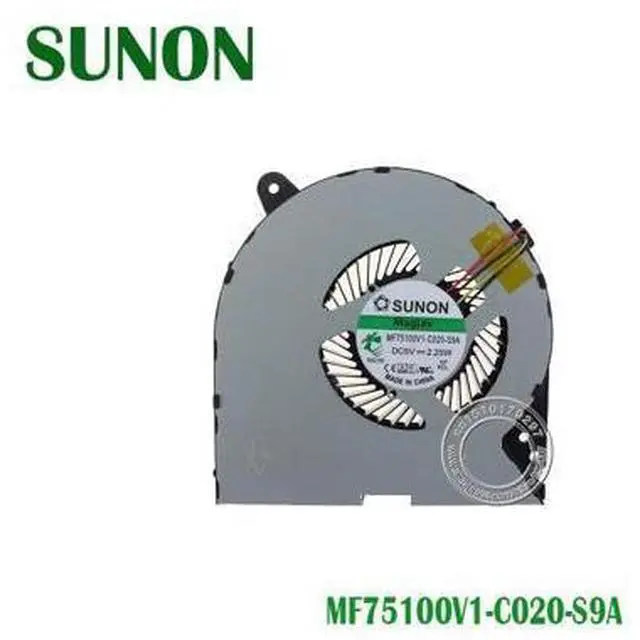Main image of original For Lenovo Y700 CPU COOLER FAN MF75100V1-C020-S9A GF2 DC 5V test good