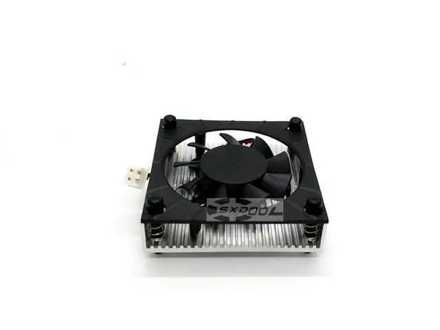 Alt view image 3 of 5 - For Lenovo R5 235 I2656 I3680 I358 I4165 I4367 graphics card radiator fan, 52mm x 52mm x 12mm, diagonal screw distance 60mm