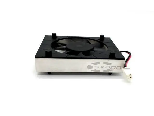 Alt view image 4 of 5 - For Lenovo R5 235 I2656 I3680 I358 I4165 I4367 graphics card radiator fan, 52mm x 52mm x 12mm, diagonal screw distance 60mm