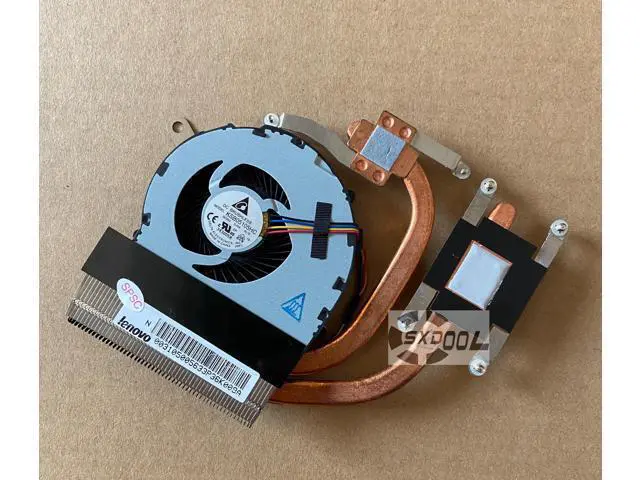Alt view image 2 of 3 - For Lenovo ideapad Z370, Z370A fan heat sink, cooling module, radiator,pure copper tube new original KSB05105HC DC 5V