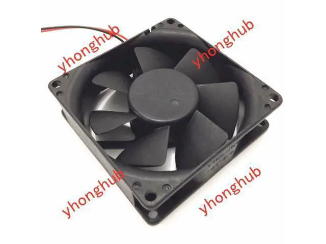 Alt view image 4 of 4 - YALN FAN D80SH-12 DC 12V 0.30A 80x80x25mm 2-wire Server Square Fan