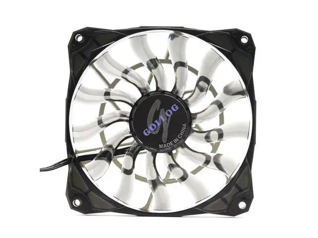 Alt view image 2 of 2 - 12015 ultra-thin 15MM thick and large air volume speed control desktop computer 12CM chassis cooling fan cpu cooling fan