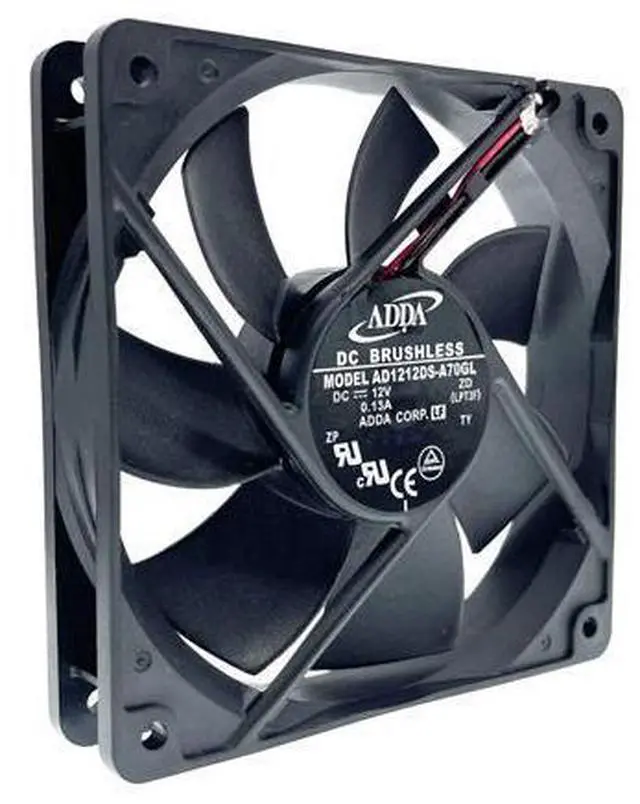 Main image of Mute Silent Quiet 120mm 12cm Computer Case Cooling Fan,for ADDA AD1212DS-A70GL 120X120X25mm DC 12V 0.13A 1800RPM 75CFM 34DBA
