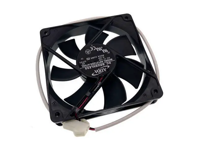Alt view image 5 of 5 - Mute Silent Quiet 120mm 12cm Computer Case Cooling Fan,for ADDA AD1212DS-A70GL 120X120X25mm DC 12V 0.13A 1800RPM 75CFM 34DBA