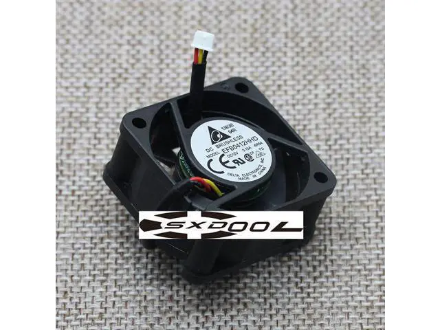 Alt view image 4 of 4 - switch power connector For H3C H3C 3600 5600 switch S5500 Delta 4020 fan 12V 0.15A EFB0412HHD cooling fan