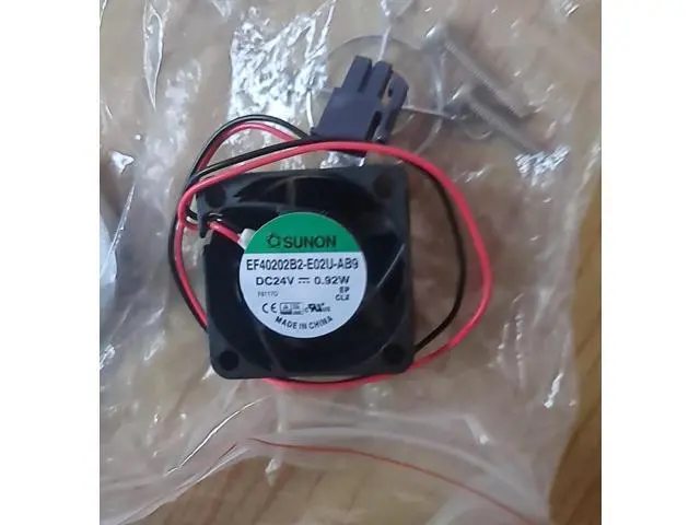 Alt view image 2 of 2 - SUNON EF40202B2-E02U-AB9 DC24V 0.92W 4cm cooling fan