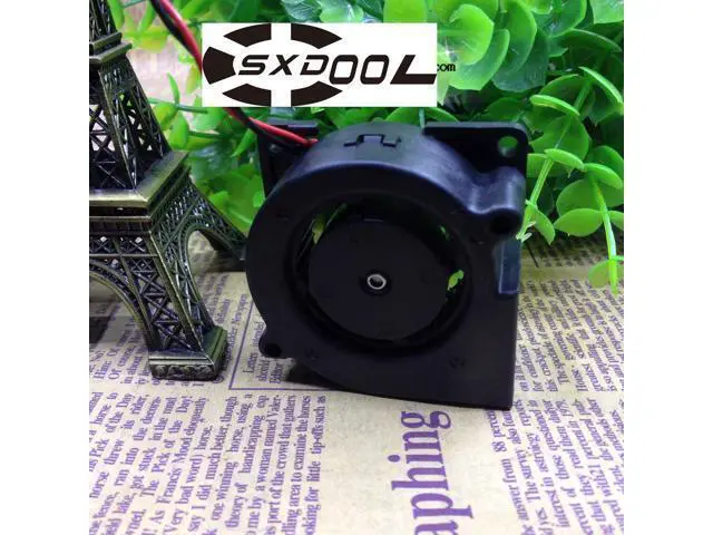 Alt view image 4 of 4 - Original 5CM turbo blower cooling fan DC 24V 0.15A FAL3F24LH 2-lead wire