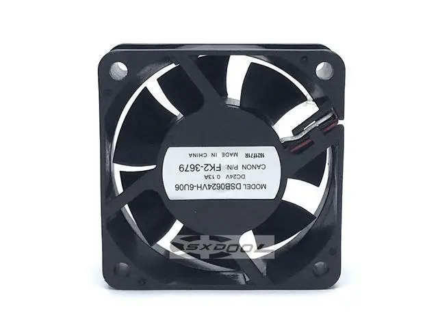 Alt view image 2 of 5 - Delta DSB0624VH -6U06 silent fan 60mm 6025 DC24V inverter drive 6cm chassis fan FK2-3679