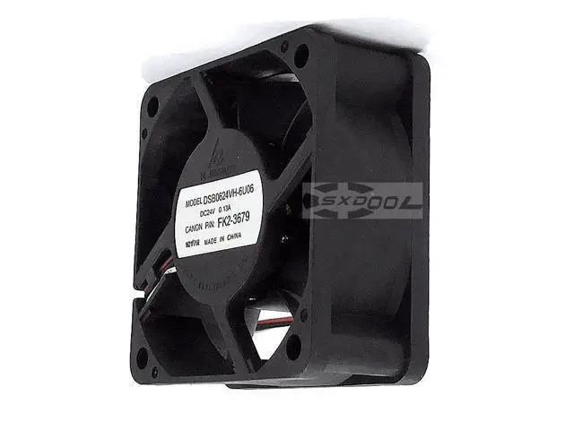 Alt view image 3 of 5 - Delta DSB0624VH -6U06 silent fan 60mm 6025 DC24V inverter drive 6cm chassis fan FK2-3679