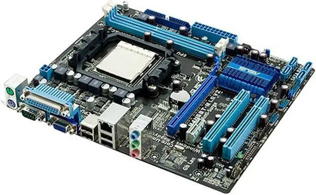 Alt view image 2 of 5 - ASUS M4N68T-M LE V2 Socket AM3 DDR3 16GB Micro ATX Motherboard