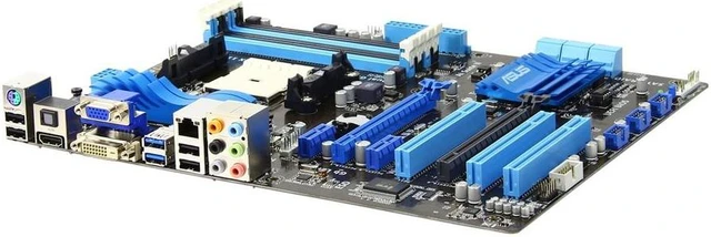 Alt view image 2 of 4 - ASUS F1A55-V AMD A55 Socket FM1 DDR3 64GB ATX Motherboard