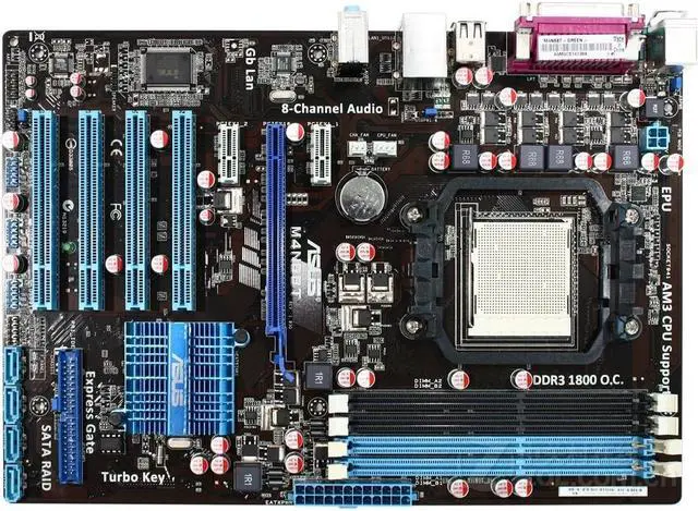 Refurbished: ASUS M4N68T Socket AM3 DDR3 16GB ATX Motherboard