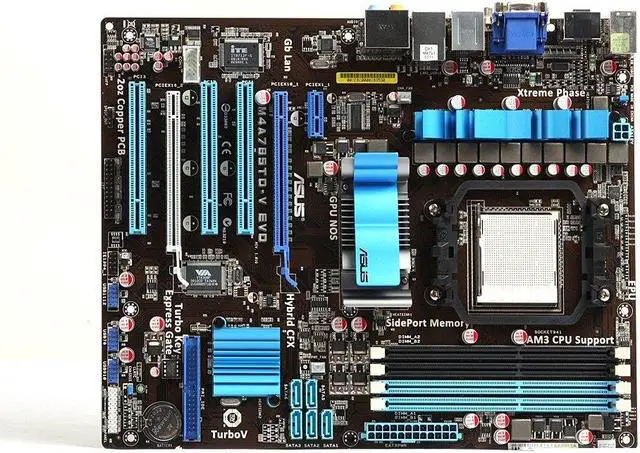 Main image of ASUS M4A785TD-V EVO Socket AM3 DDR3 16GB ATX Motherboard