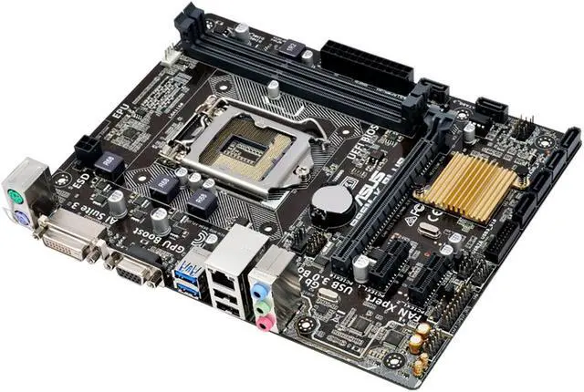 Alt view image 2 of 3 - ASUS B85M-K PLUS LGA 1150 DDR3 16GB Micro ATX Motherboard