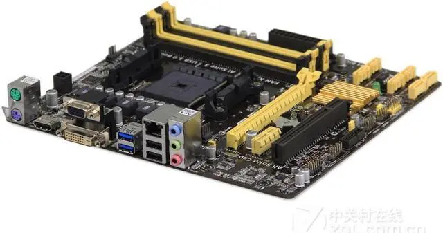 Alt view image 3 of 4 - ASUS A88XM-A Socket FM2/FM2+ DDR3 64GB Micro ATX Motherboard