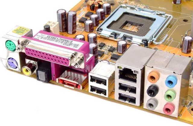 Alt view image 4 of 4 - ASUS P5B LGA 775 DDR2 8GB ATX Motherboard